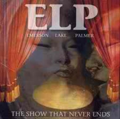 EMERSON LAKE &amp; PALMER 2 CD SHOW THAT NEVER IMP MINT ELP